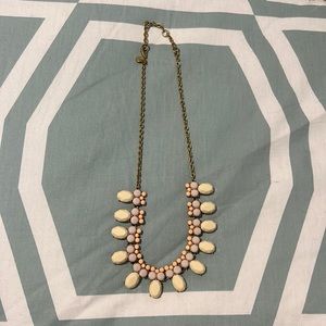 Multi-colored gold necklace
